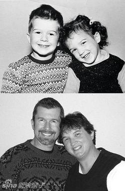 搞笑童年对比照,笑翻时光，见证成长变化